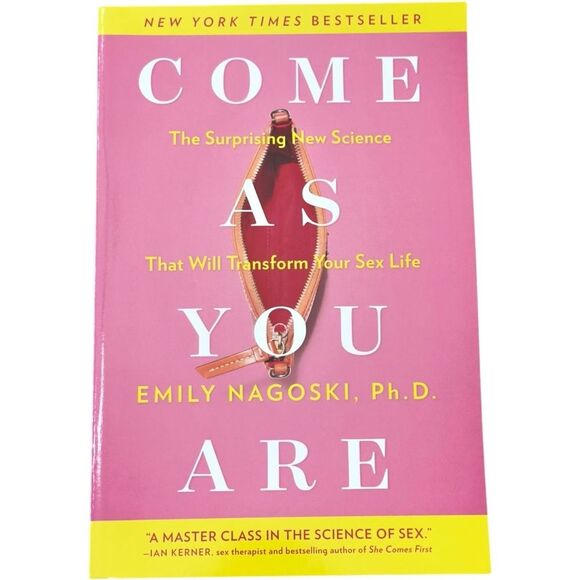 Come As You Are by Emily Nagoski, Ph. D. Paperback Nonfiction Book. - Picture 1 of 2